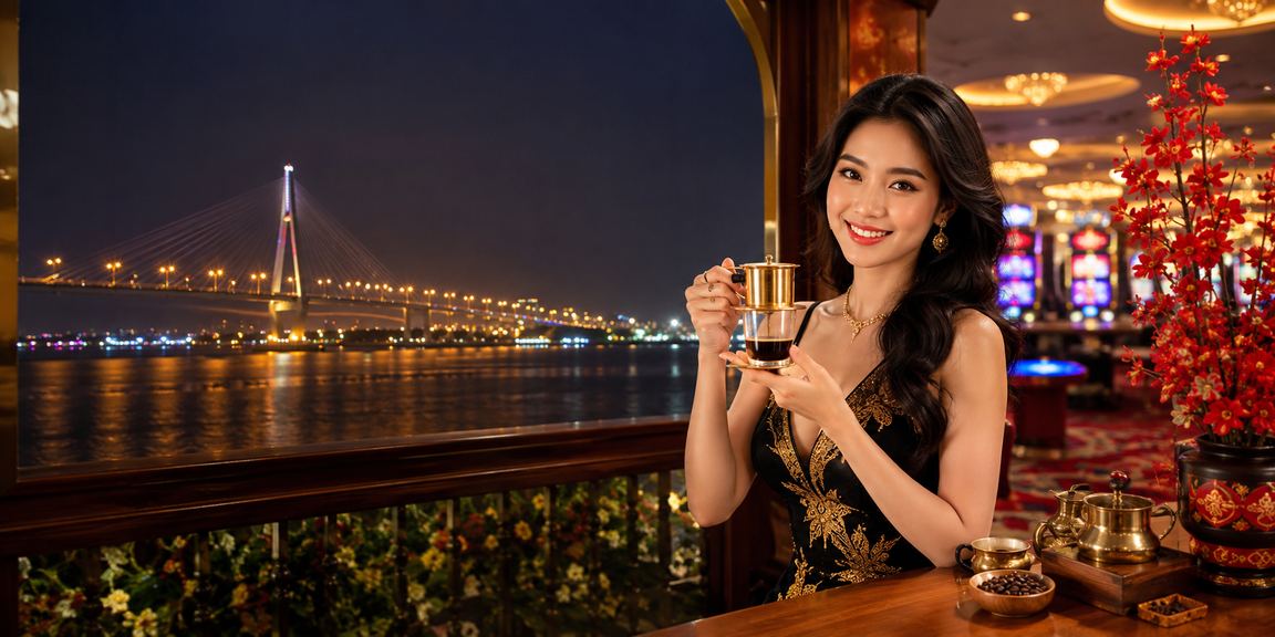 Người dùng xem kết quả xổ số buổi chiều tại quán cà phê Cần Thơ